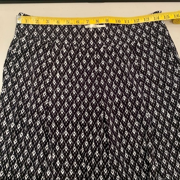 Anthropologie Pants Adult Small Black&White Elevenses High Waist Wide Leg Women - Picture 11 of 11